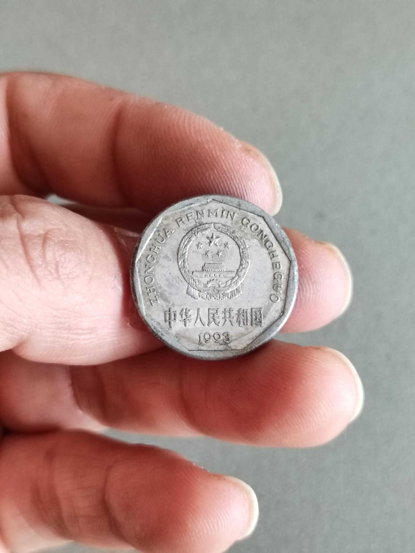 裸币 42:1993年菊花一角