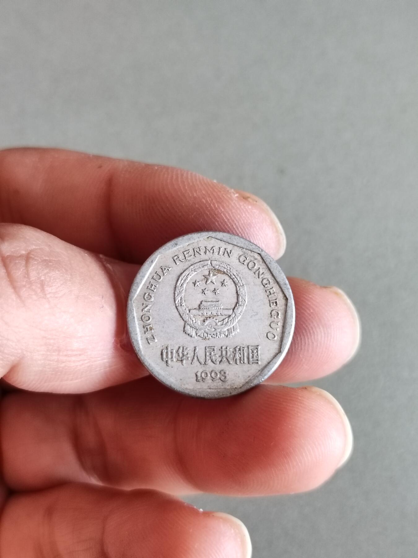 裸币 37:1993年菊花一角