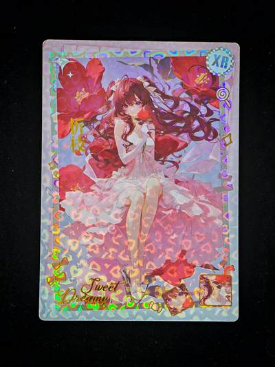 琦卡当当铺～第34期★★新年快乐~各种类型亲签A4都有~支持寄存★★~【9点40结束】扫码加群抽[包邮券]~ - 折枝 彩闪 1张 有瑕疵图3