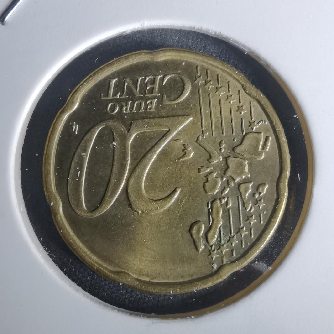 沼泽如烟--第1002场 2001年20欧分