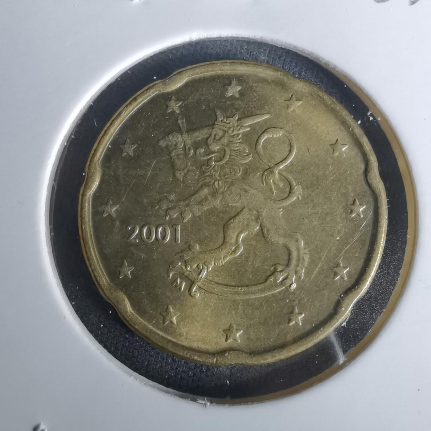 沼泽如烟--第1002场 2001年20欧分