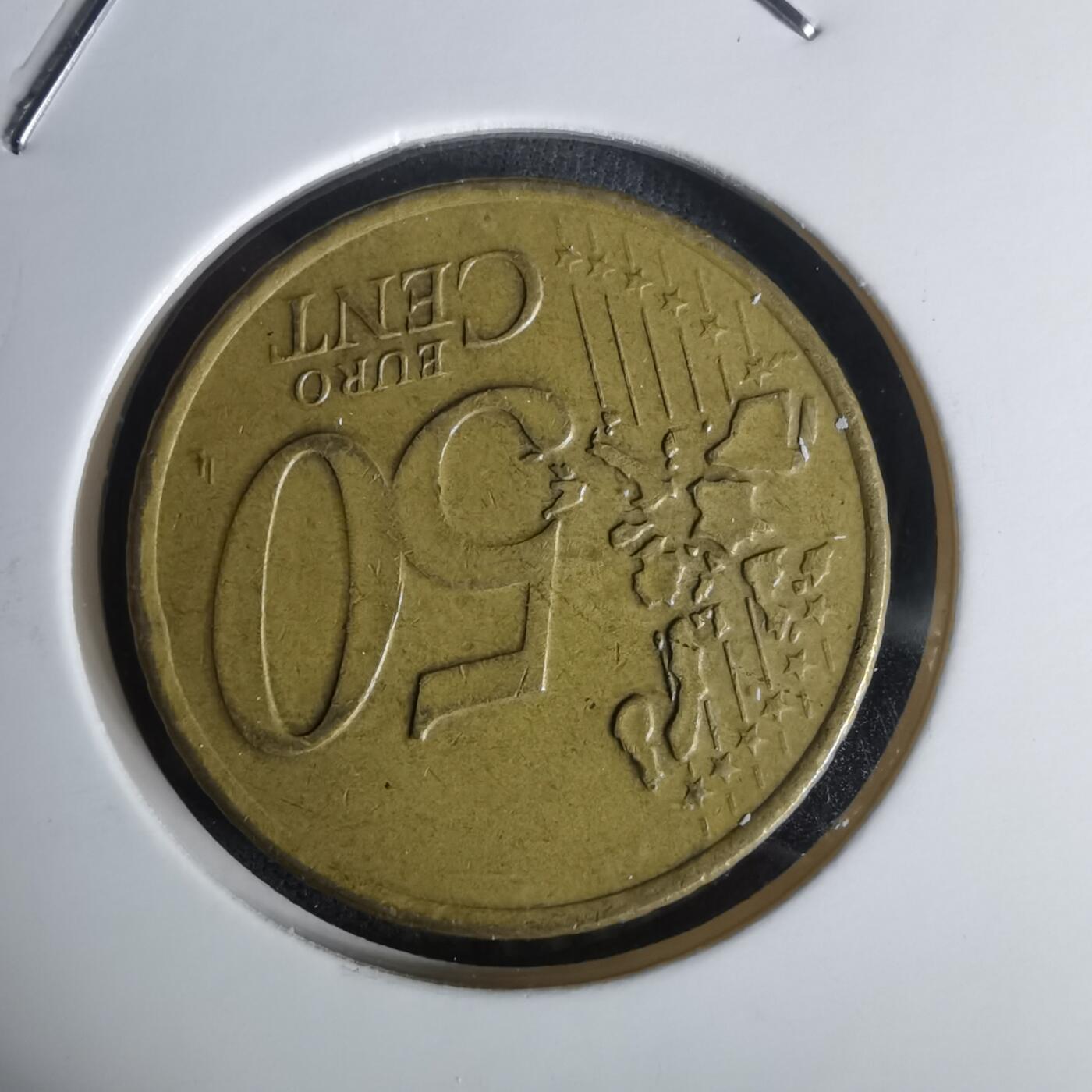 沼泽如烟--第1002场 1999年50欧分