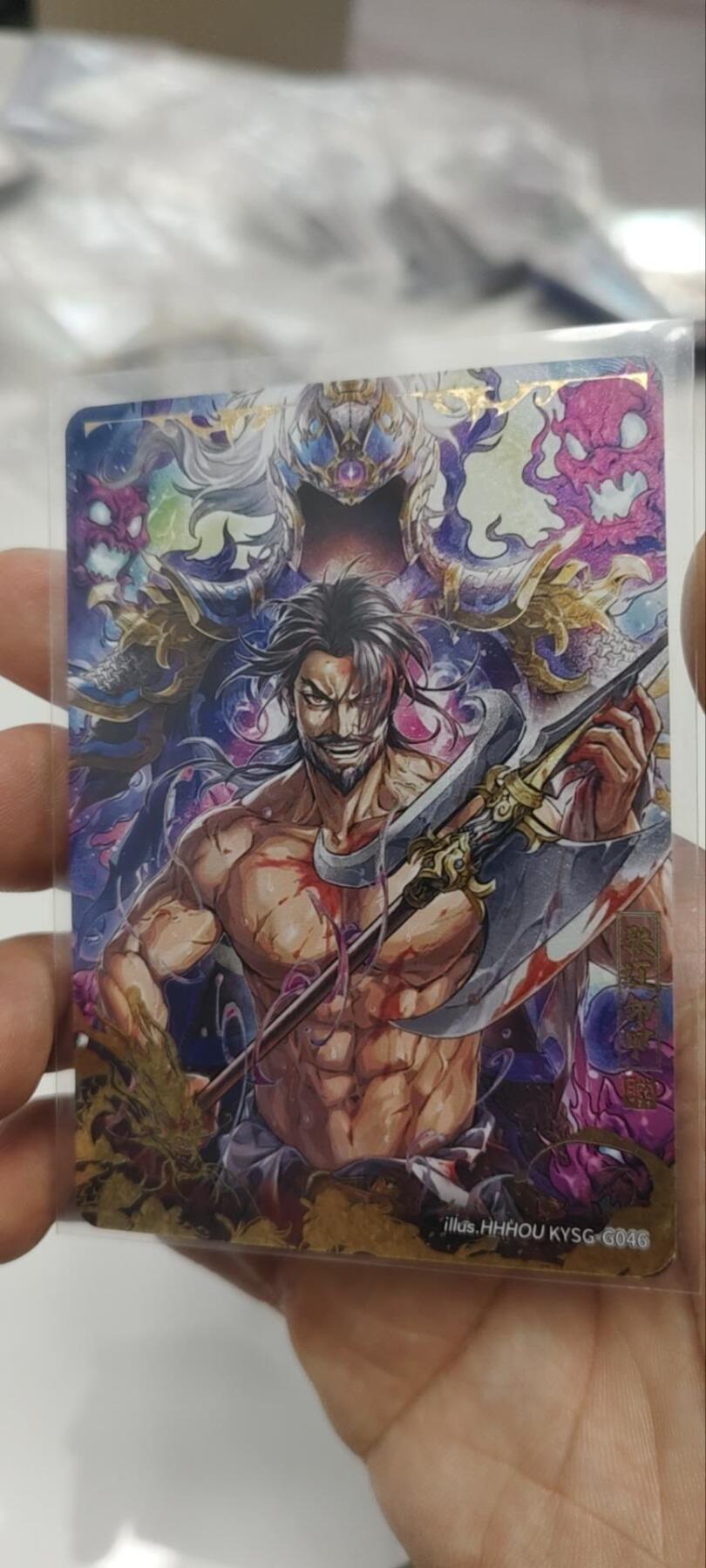 秋原瞳的小店第三十六期（年终大促3/3.敬请期待，大家先过年吧，来年再会） 卡游三国千古一瞬——张辽卸甲