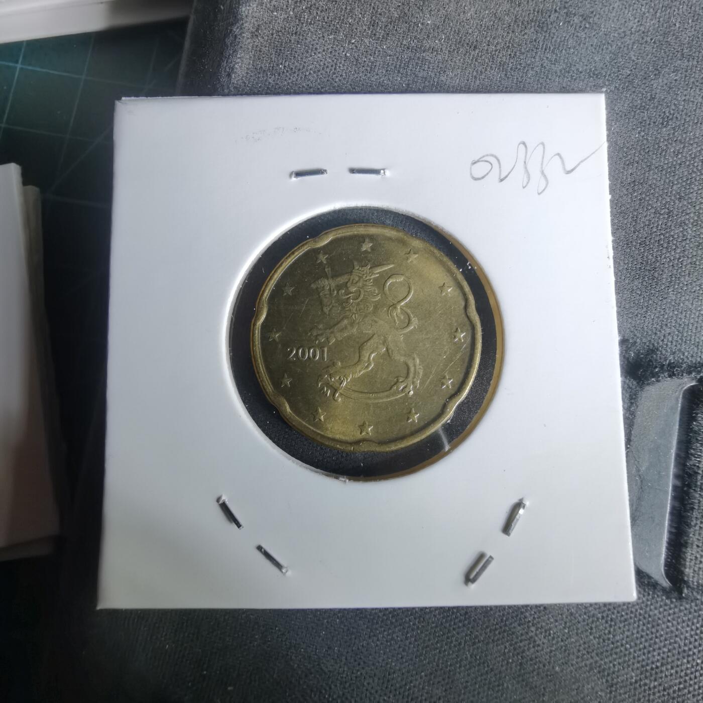 沼泽如烟--第1002场 2001年20欧分