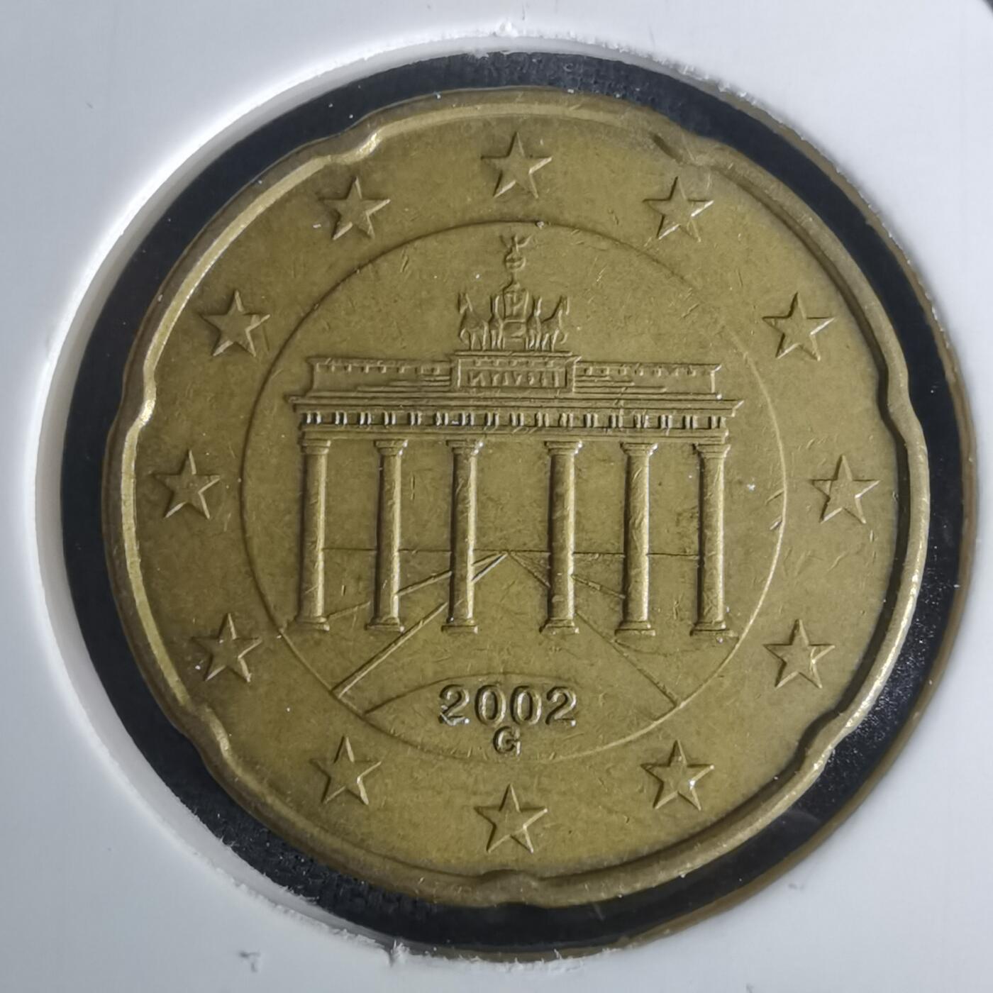 沼泽如烟--第1002场 2002年20欧分