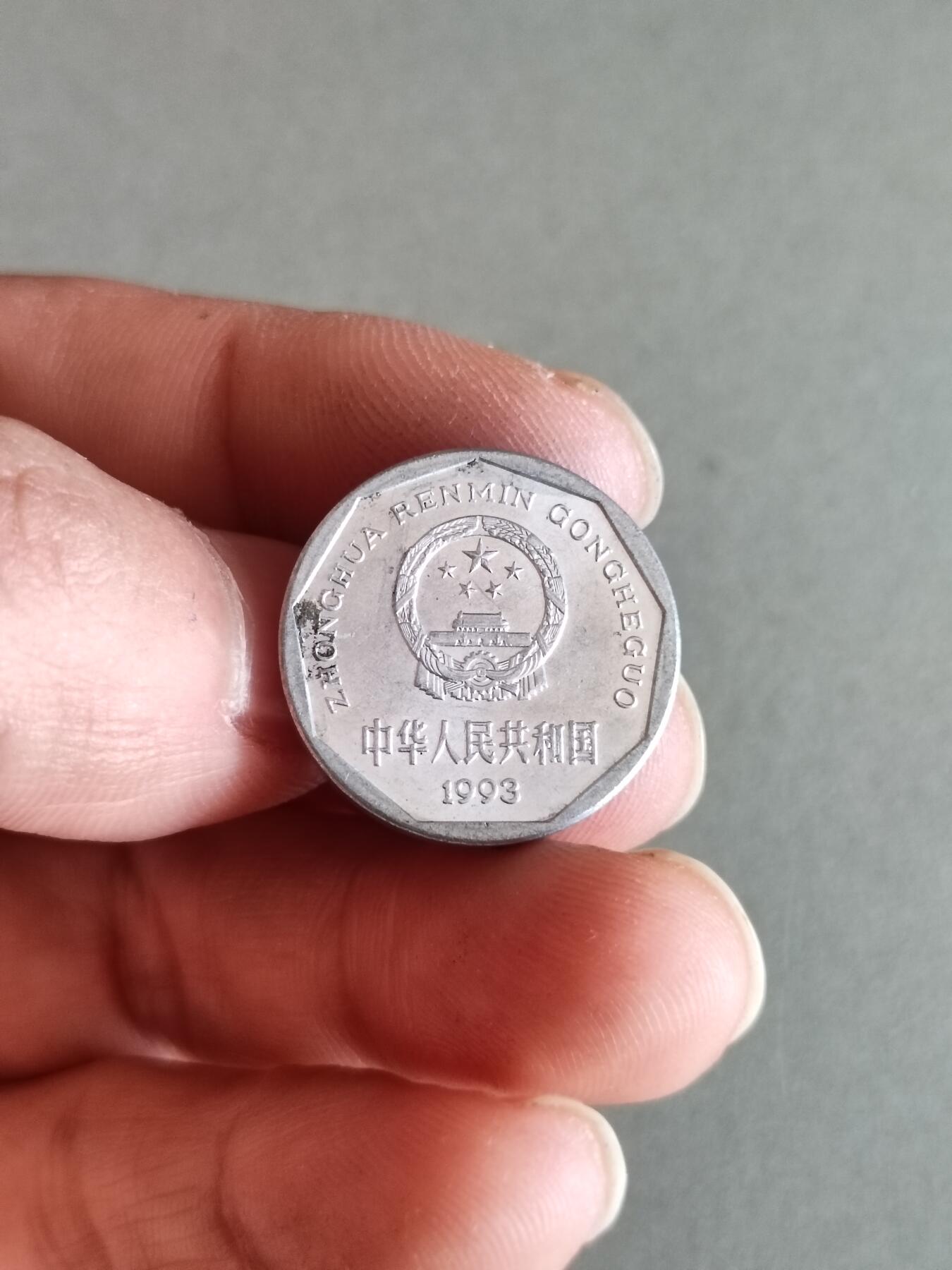裸币 39:1993年菊花一角