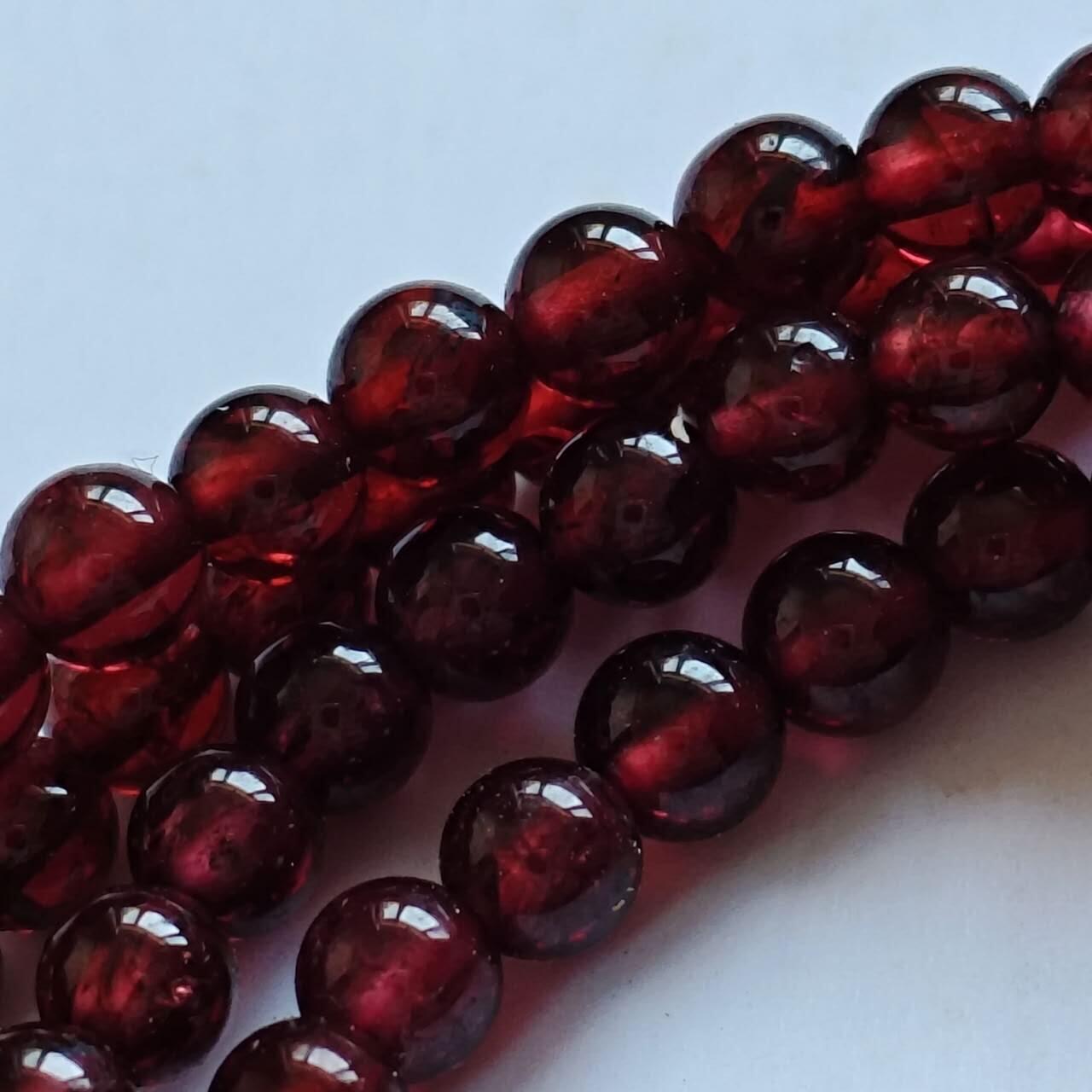 原矿石榴石手链