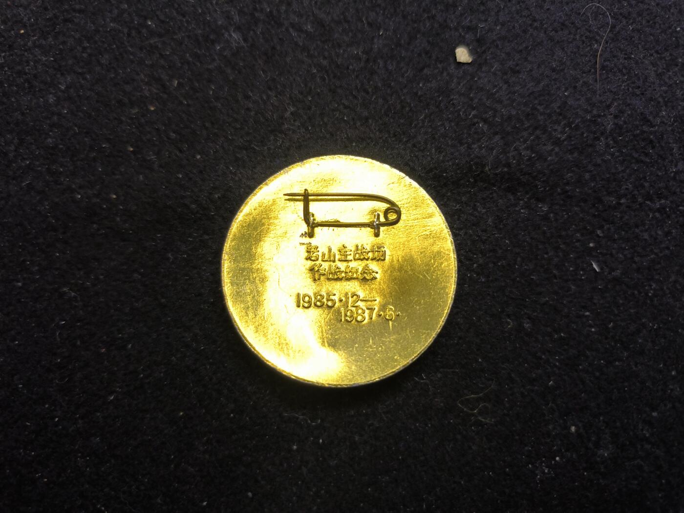 云宸嘉赏-勋臻佳藏新年快速场次（快拍 低佣 一元一手）（新年期间快递正常发） 对越时期老山战役识别章 基本全品少见