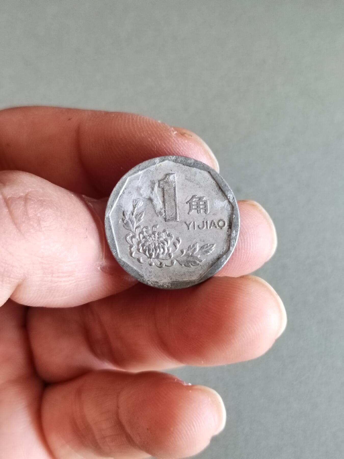 裸币 24:1993年菊花一角