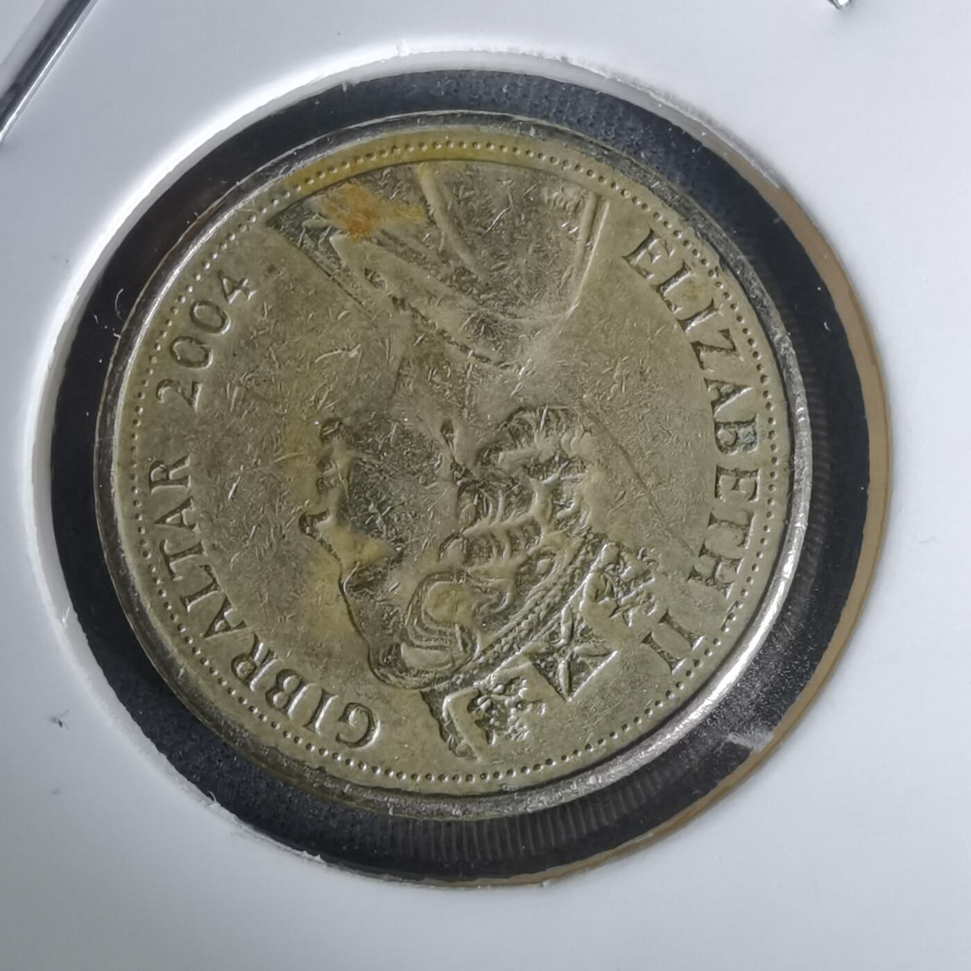 沼泽如烟--第1002场 直布罗陀2004年一磅