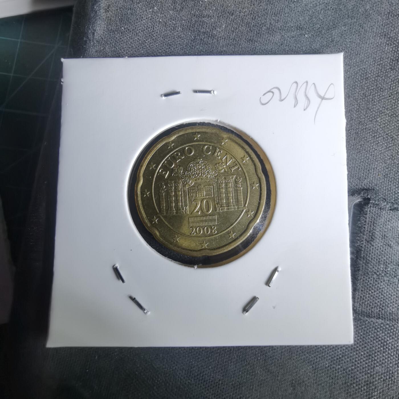 沼泽如烟--第1002场 2008年20欧分