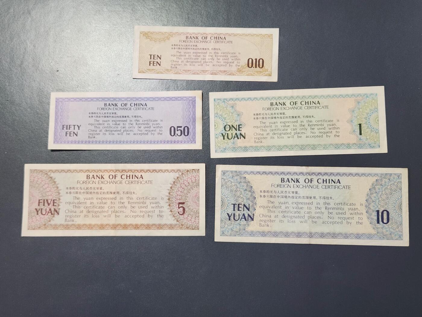 2月23号晚上8点 外国纸币自动截拍第29场 外汇券小全套美品