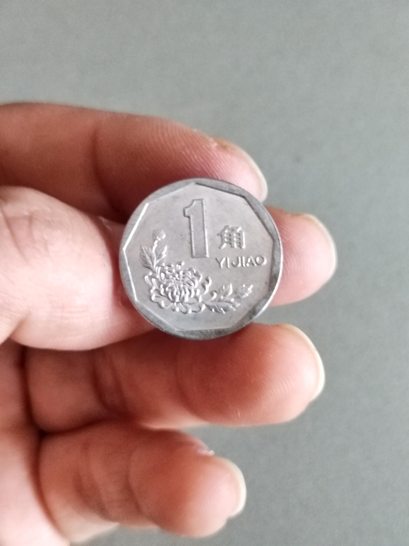 裸币 21:1993年菊花一角