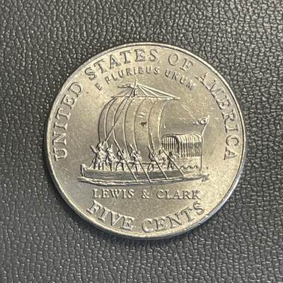 回流0315 - 美国2004年“刘易斯与克拉克远征”5美分纪念币