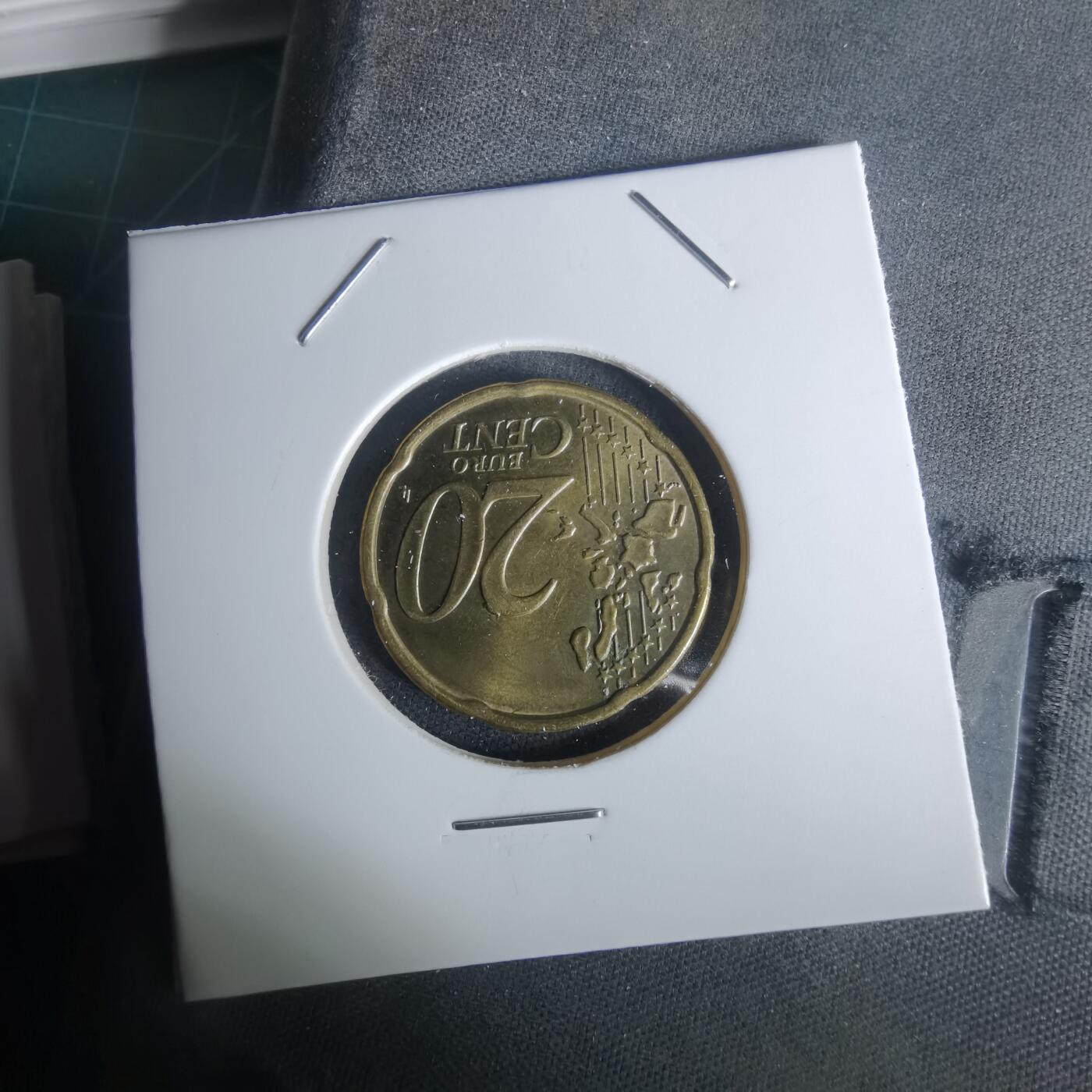 沼泽如烟--第1002场 2001年20欧分