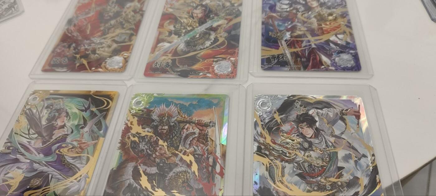 秋原瞳的小店第三十六期（年终大促3/3.敬请期待，大家先过年吧，来年再会） 卡游三国7弹豪杰一套6张齐