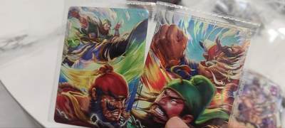 秋原瞳的小店第三十六期（年终大促3/3.敬请期待，大家先过年吧，来年再会） - 卡游三国对决卡——关羽，张飞原膜一对