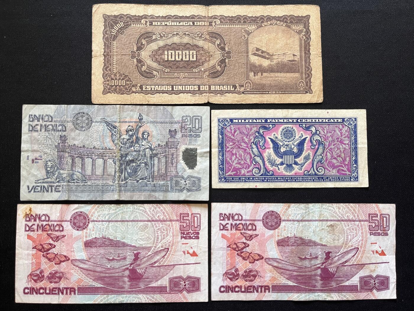 咖啡豆•收藏 2026年Mar_5th世界各国非全新纸币拍卖