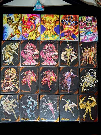 琦卡当当铺～第34期★★新年快乐~各种类型亲签A4都有~支持寄存★★~【9点40结束】扫码加群抽[包邮券]~ - 动漫游戏 圣斗士 20张