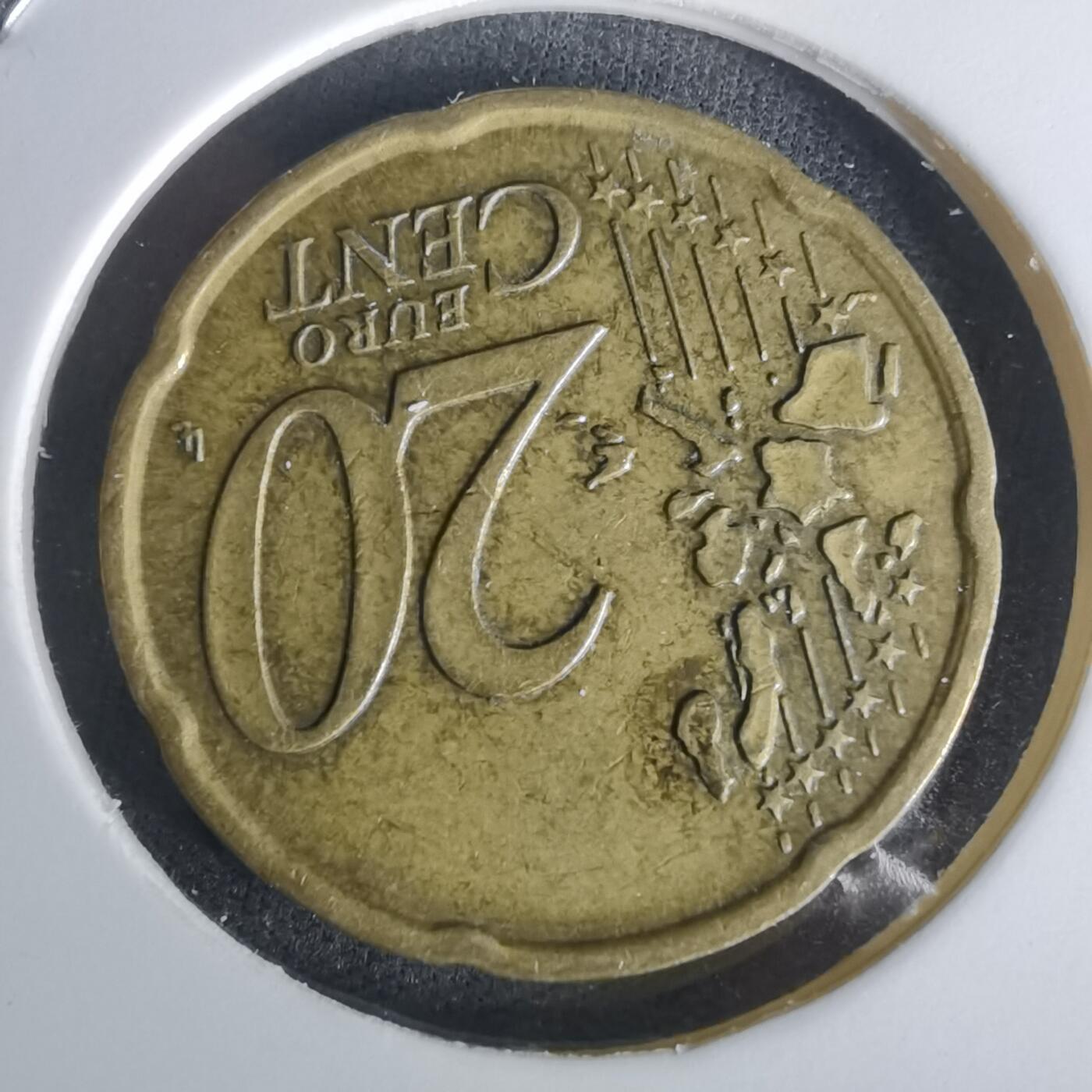 沼泽如烟--第1002场 2002年20欧分