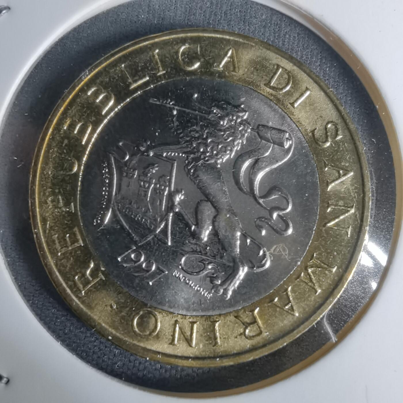 沼泽如烟--第1002场 圣马力诺1997年1000里拉