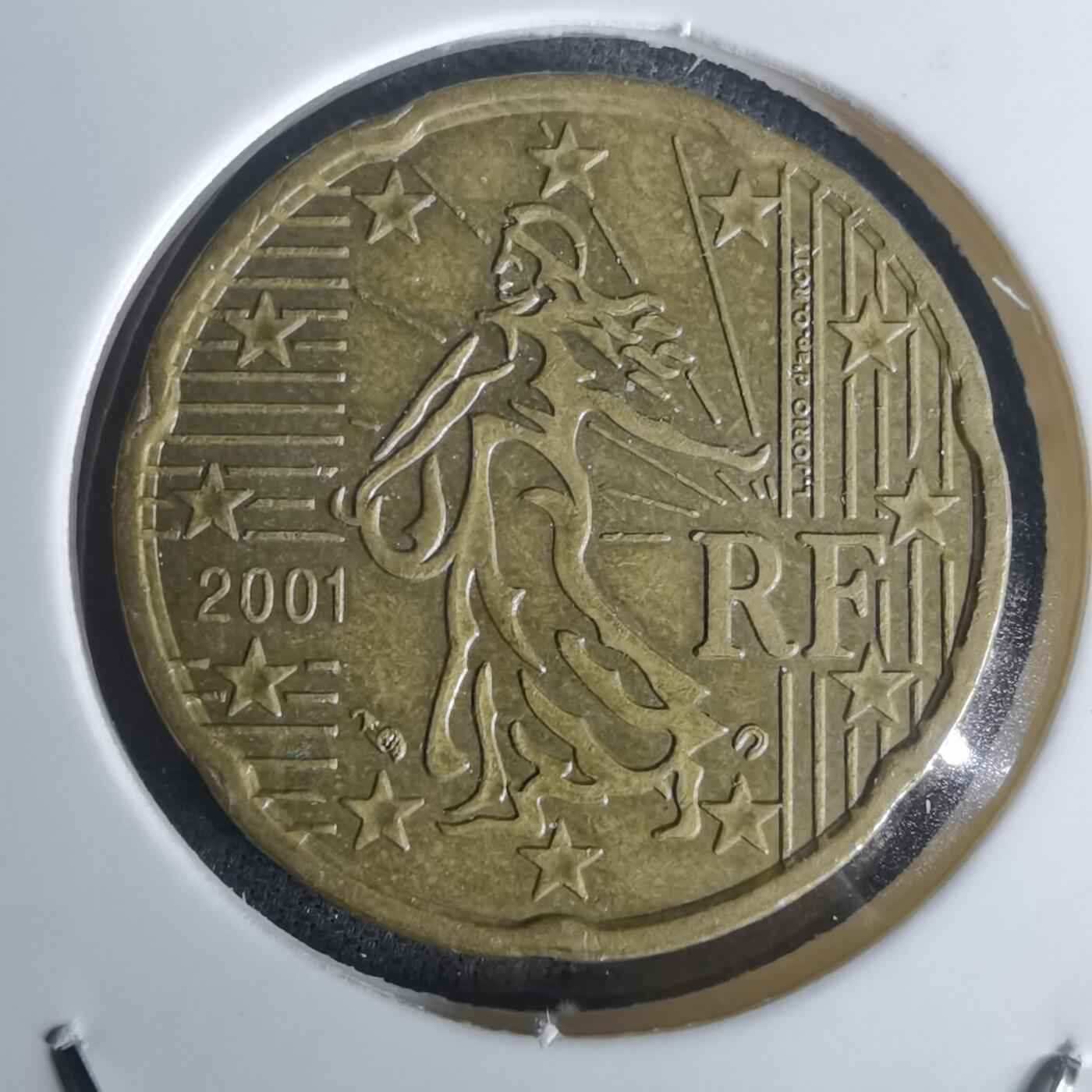 沼泽如烟--第1002场 2001年20欧分