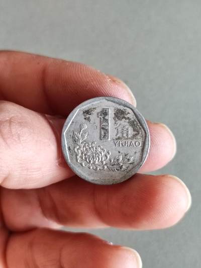 裸币 - 46:1993年菊花一角