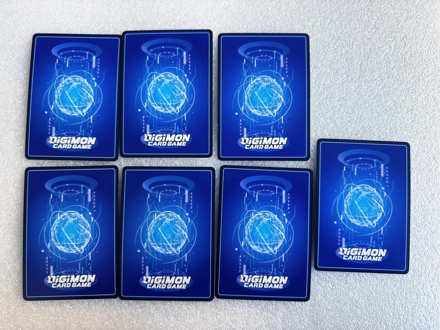 NO.25 好又多金牌大场，新年专场（下）马到成功，万事亨通！每周一站式配齐，方便凑单！（周6晚9点截拍，卖家送拍0抽成！） DTCG 日版数码宝贝 Digimon con 2023特典包 卡牌7张