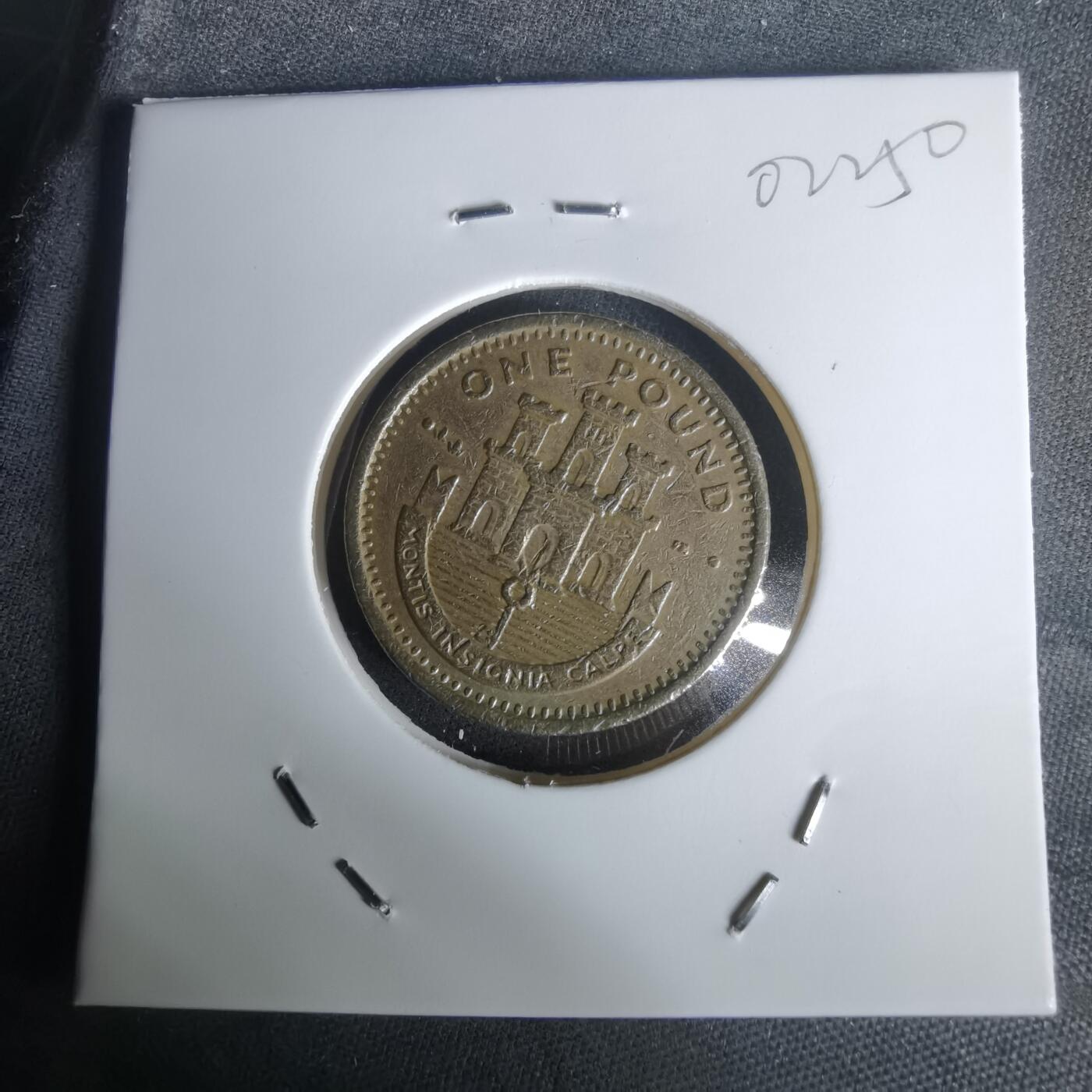 沼泽如烟--第1002场 直布罗陀2001年一磅