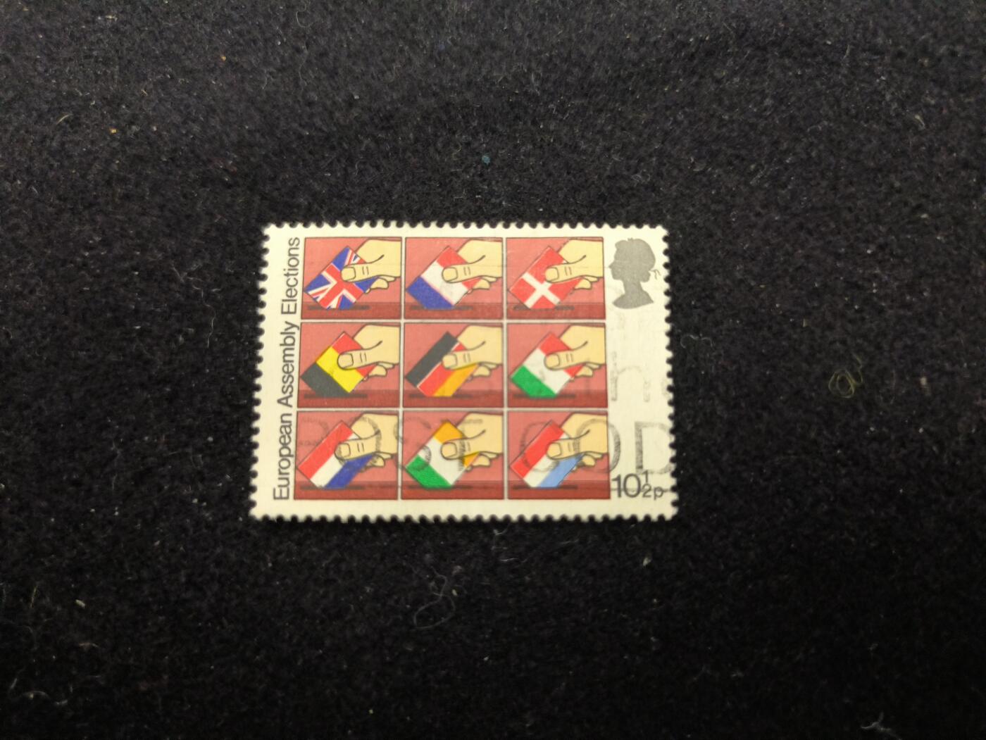 云宸嘉赏-勋臻佳藏新年快速场次（快拍 低佣 一元一手）（新年期间快递正常发） 英国 1979 年发行的 “欧洲议会选举” 纪念邮票