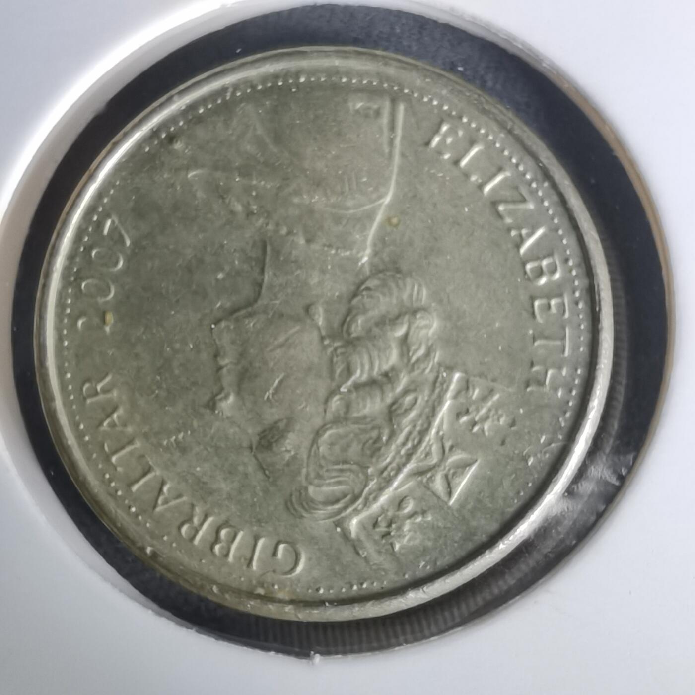 沼泽如烟--第1002场 直布罗陀2007年一磅