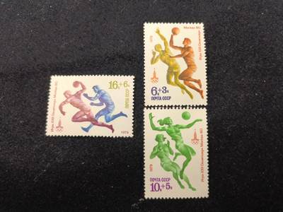 云宸嘉赏-勋臻佳藏新年快速场次（快拍 低佣 一元一手）（新年期间快递正常发） - 苏联邮政莫斯科奥运会（Игры XXII Олимпиады Москва-80）纪念邮票