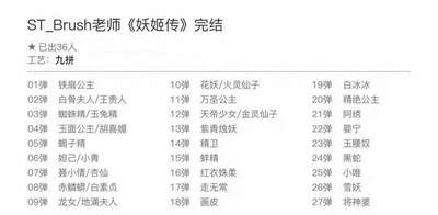 琦卡当当铺～第34期★★新年快乐~各种类型亲签A4都有~支持寄存★★~【9点40结束】扫码加群抽[包邮券]~ - 【大全套】焱卡文化-燎原卡牌-刷子ST_Brush-妖姬传-9拼-大全套（带万物有灵活页卡册）=324张（看全部图加微信）