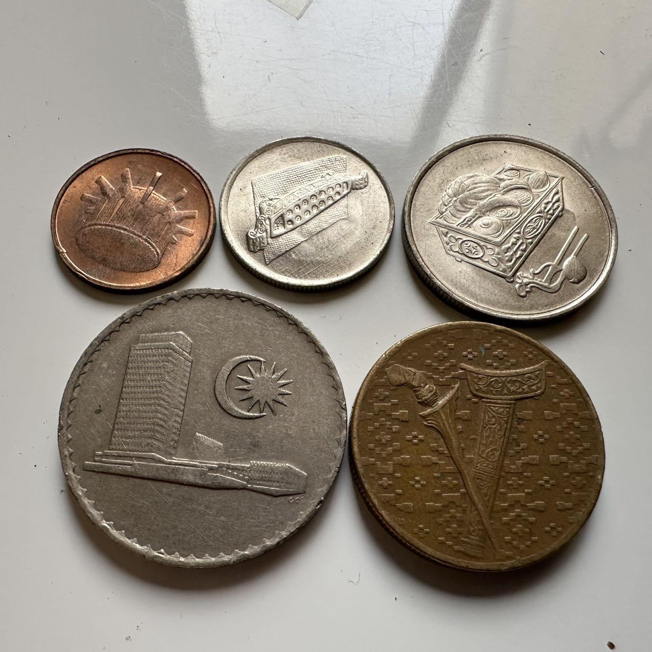 🌹外币初藏🌹🐯2026年第20场 正月十五正常发货 马来西亚 五枚