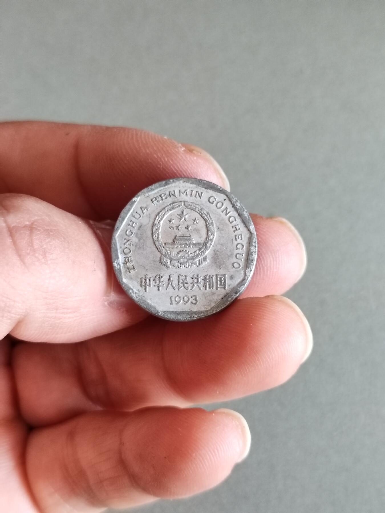 裸币 24:1993年菊花一角