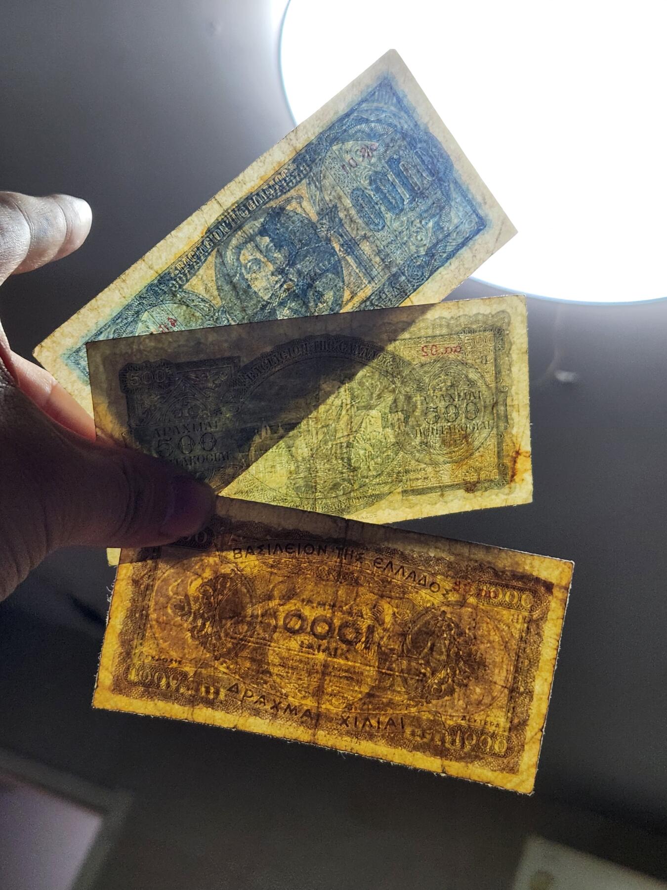 2月24号晚上8点 外国纸币自动截拍第30场 希腊一套稀少