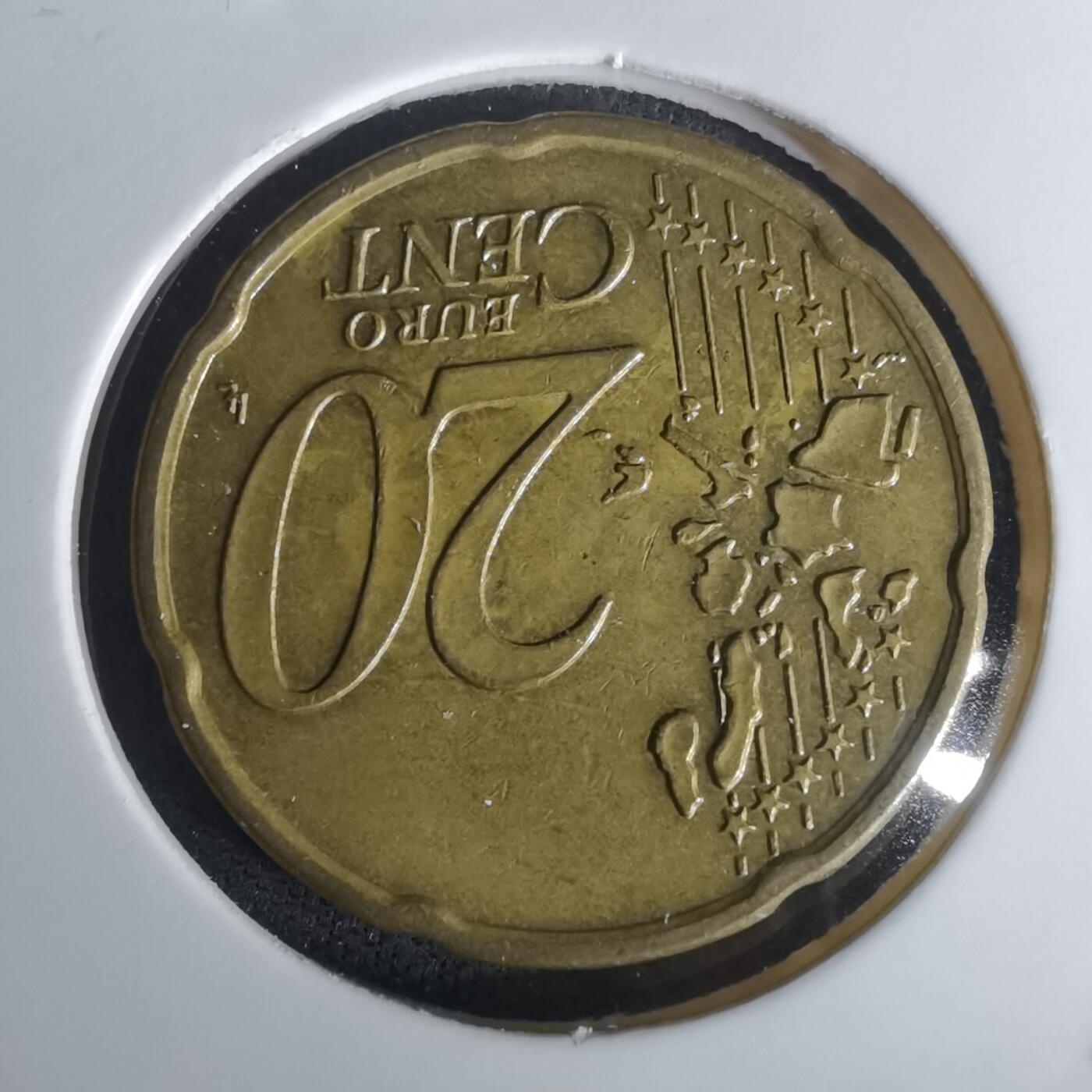 沼泽如烟--第1002场 2002年20欧分