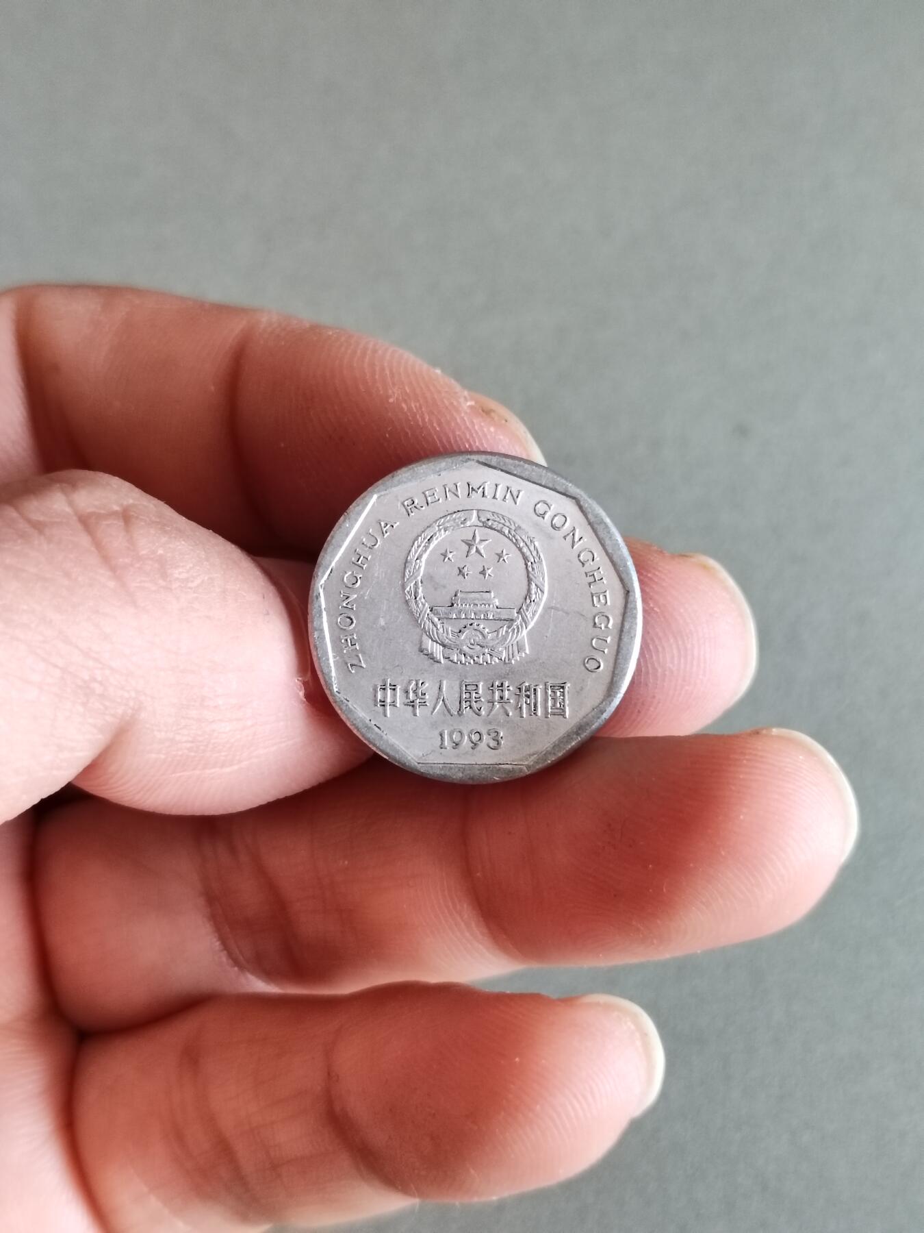 裸币 22:1993年菊花一角