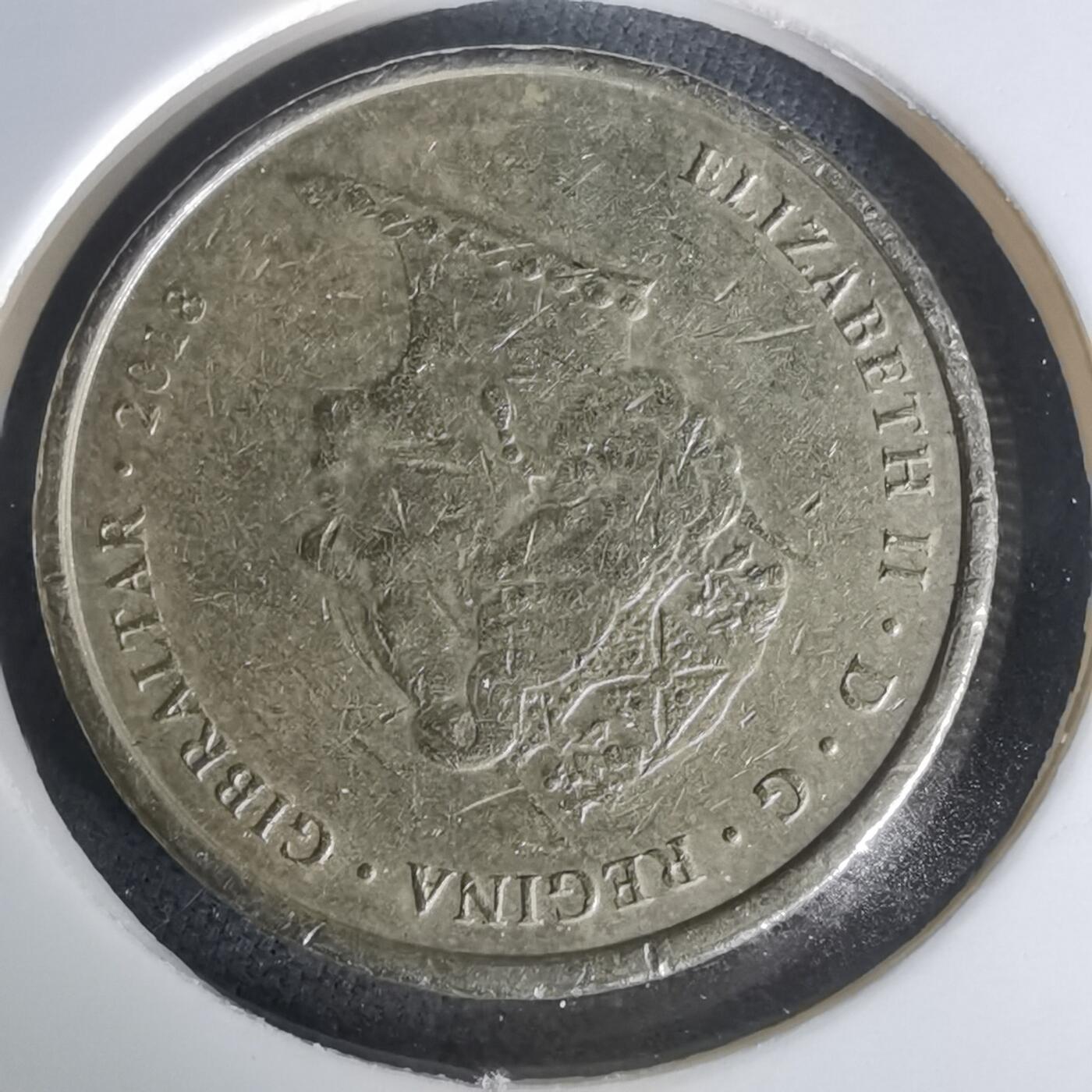 沼泽如烟--第1002场 直布罗陀2018年一磅