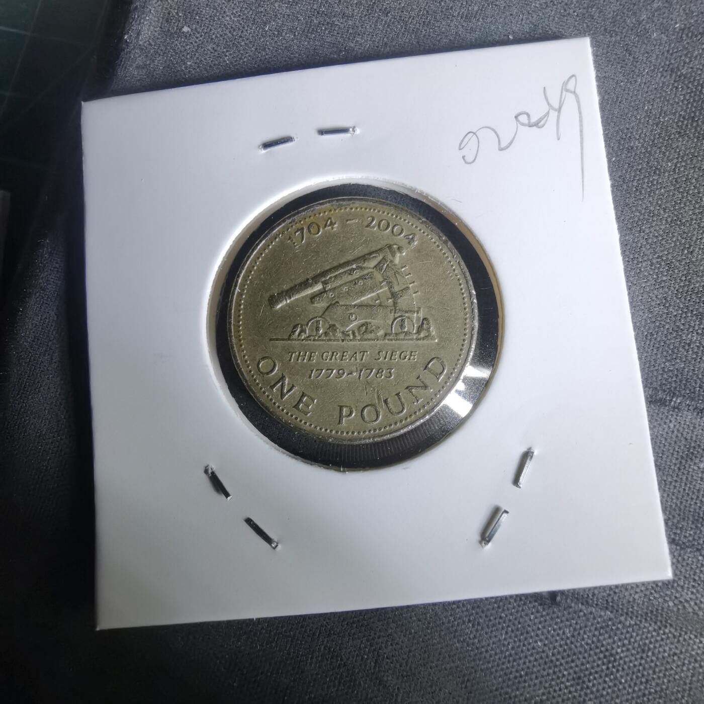 沼泽如烟--第1002场 直布罗陀2004年一磅