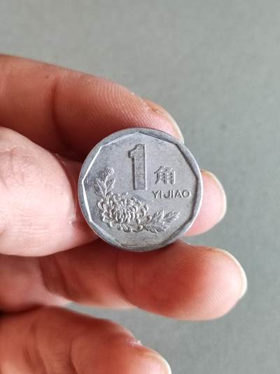 裸币 - 34:1993年菊花一角