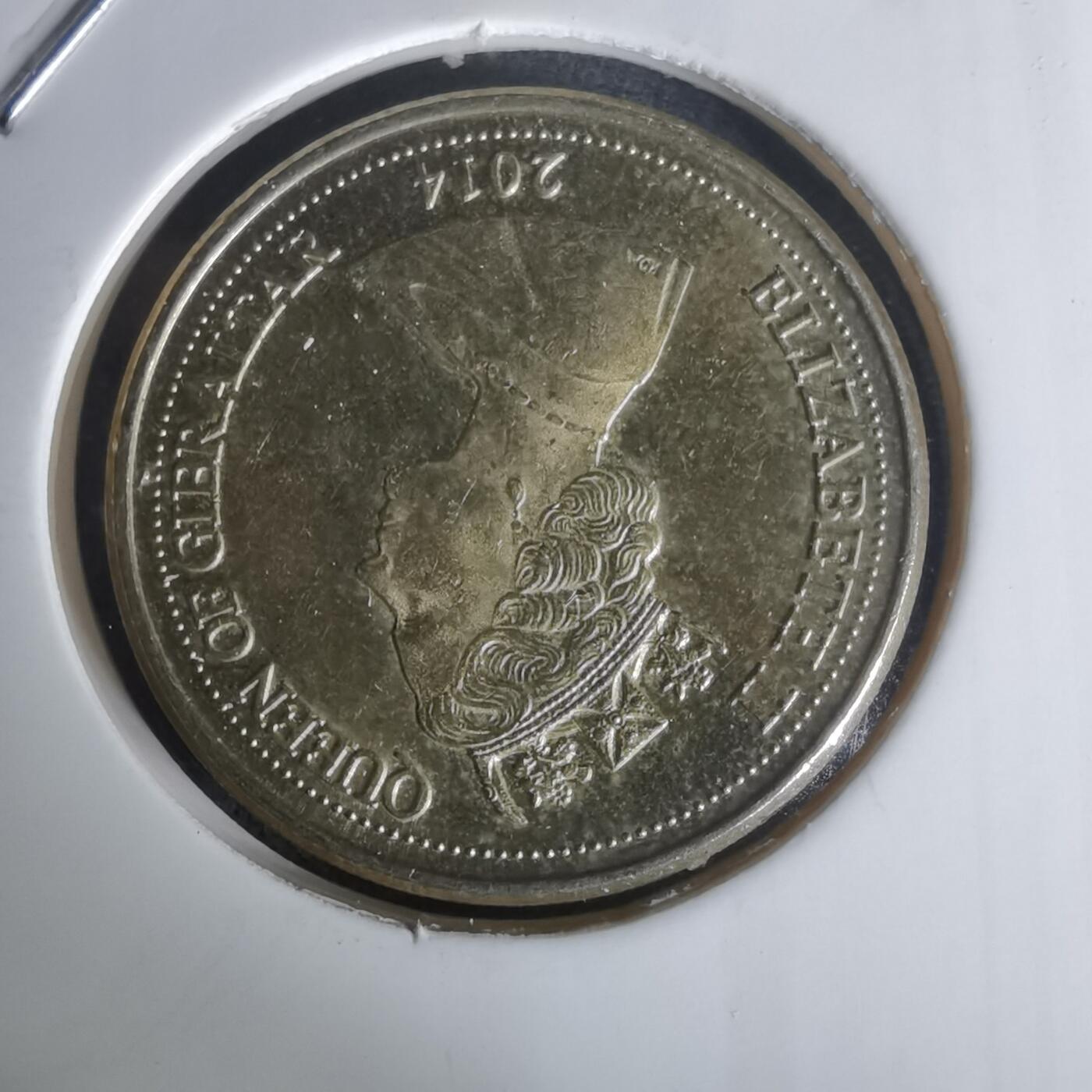 沼泽如烟--第1002场 直布罗陀2014年一磅