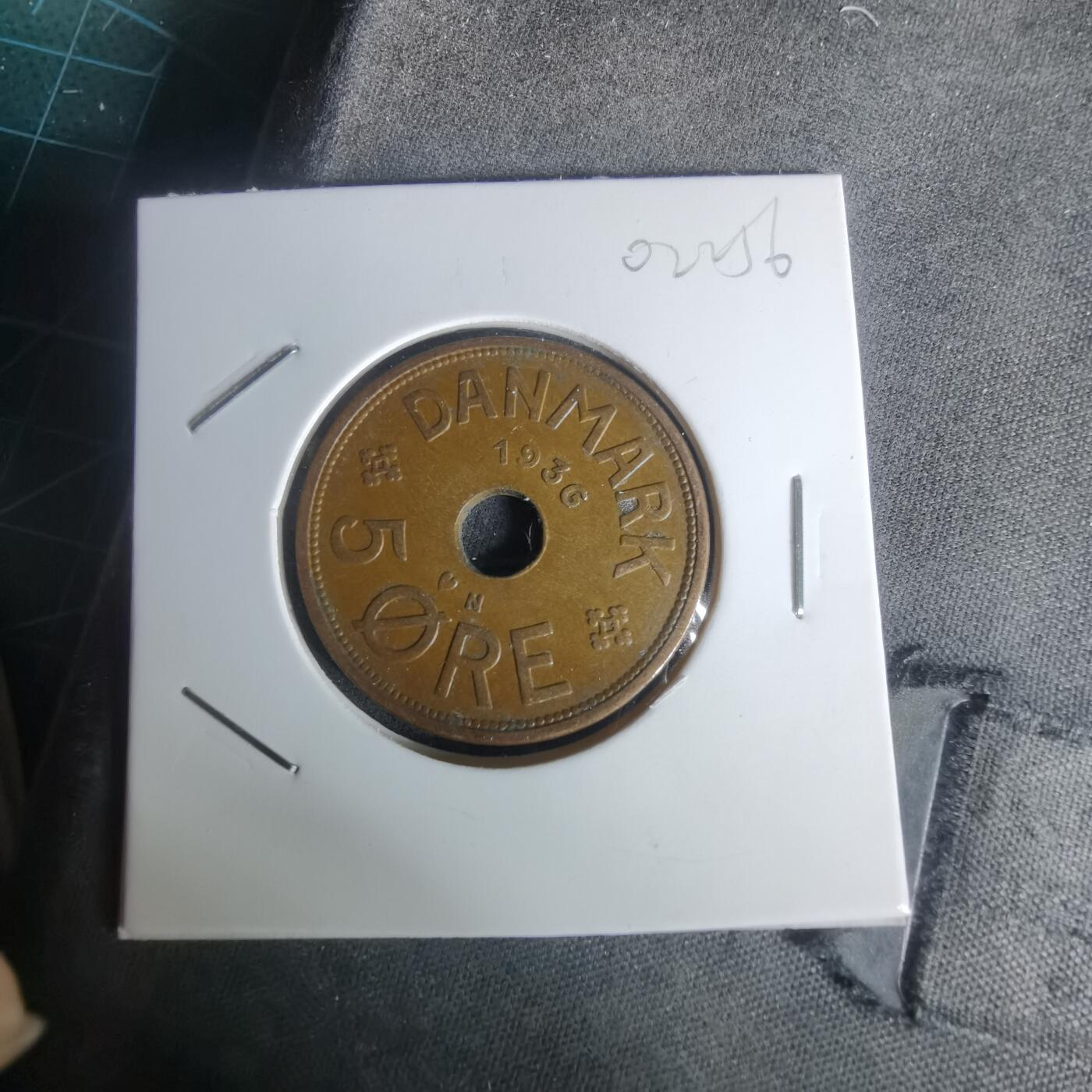 沼泽如烟--第1002场 丹麦1936年5欧尔