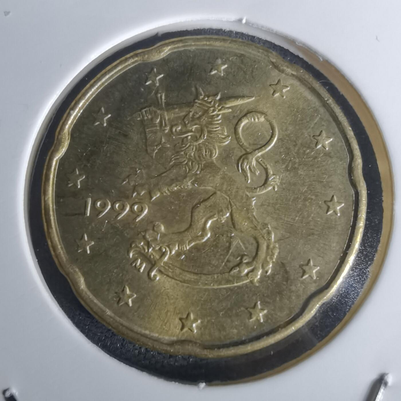 沼泽如烟--第1002场 1999年20欧分