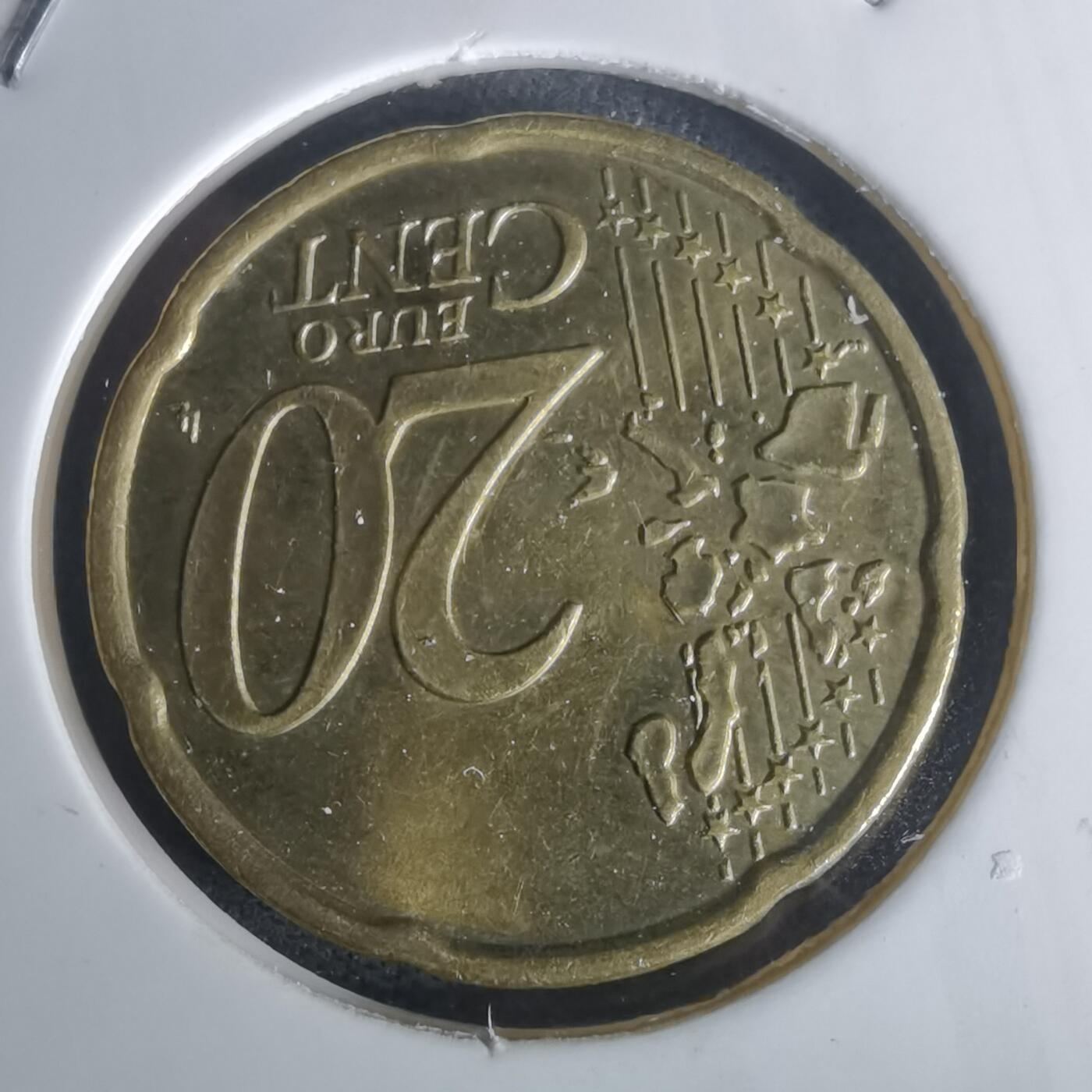 沼泽如烟--第1002场 1999年20欧分