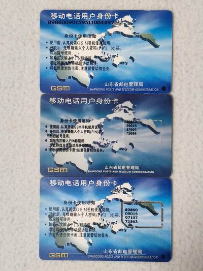 易卡拍卖第77期《手机卡专场》 - 世界地图（大字）3枚同拍。（上1为：大卡磨砂版。中2为：大卡切卡光亮版。下3为：固芯磨砂版）。品相如图所示！（卡友出品。爱心义拍。）