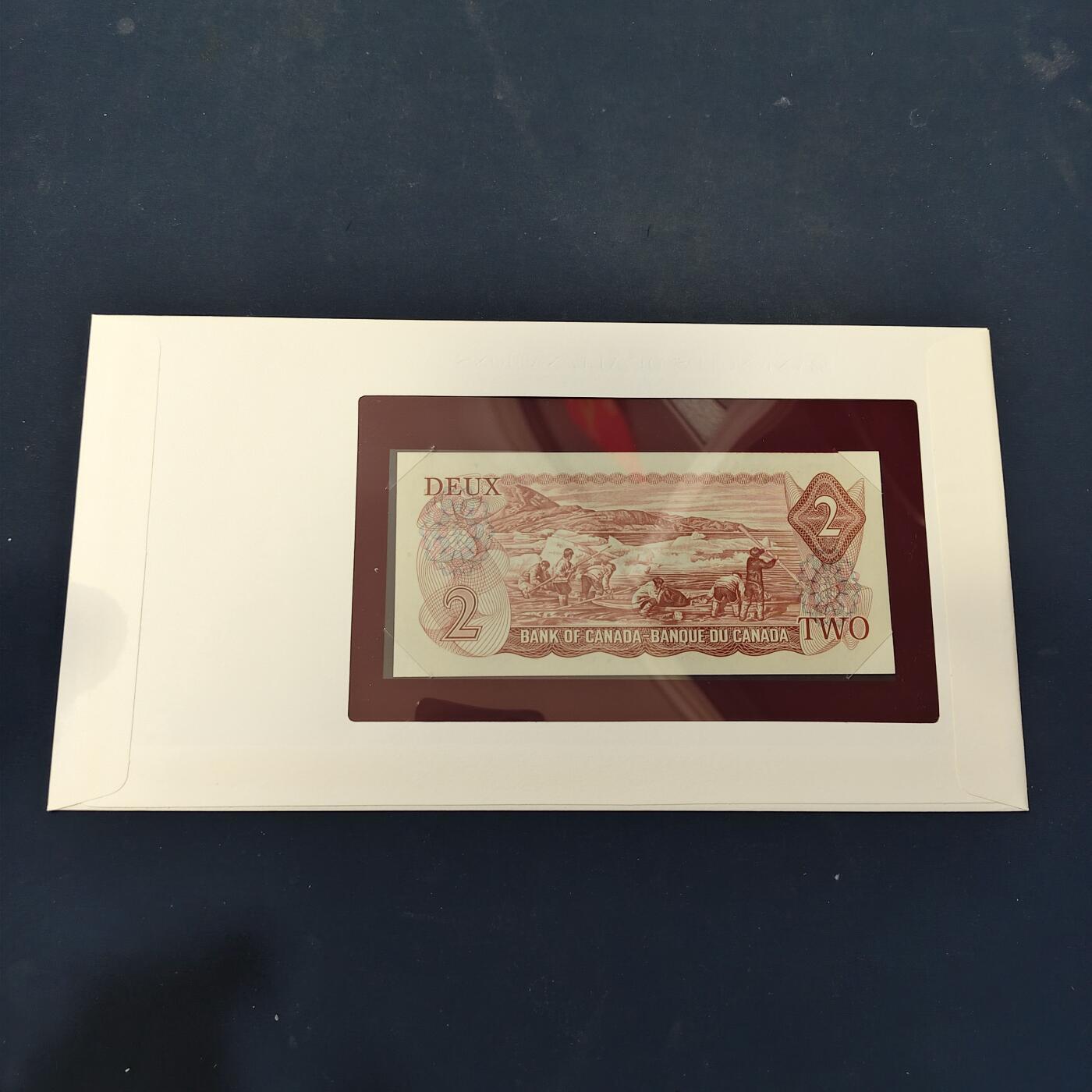 【全场包邮】纯粹捡漏拍506场-持续更新中 【富兰克林·世界各国纸钞系列邮币封】加拿大联邦