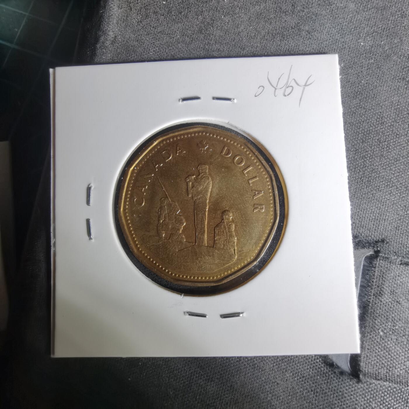 沼泽如烟--第1004场 加拿大1995年一元