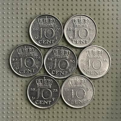 2026年第27场各国散币拍卖（总第177场） - 荷兰10分7枚