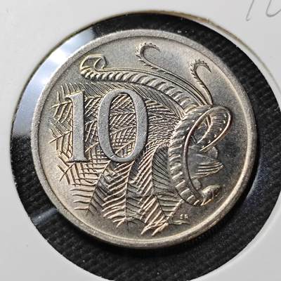 KK钱币收藏小铺  第396期  2月预留时间 周末发货 -  1982澳大利亚10分